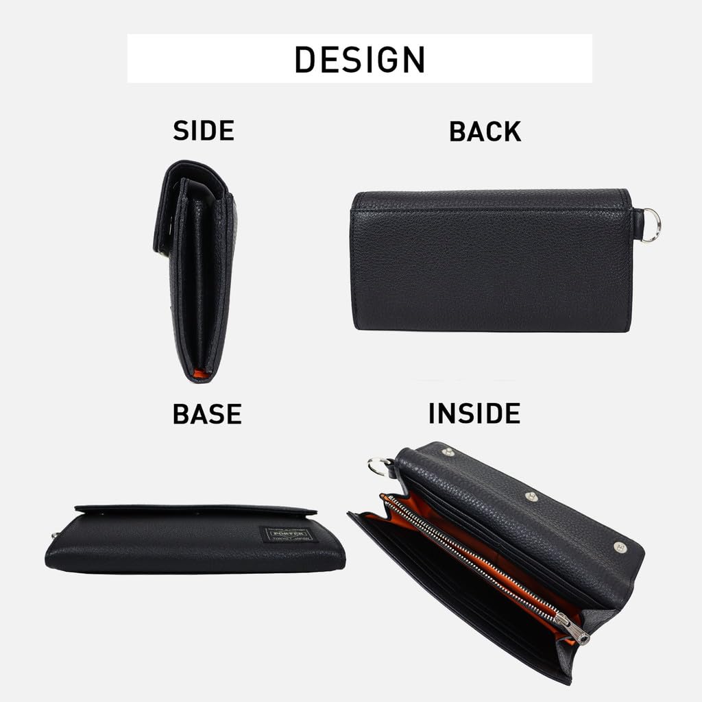 CALM LONG WALLET [Porter] 041-03120 Camel/40