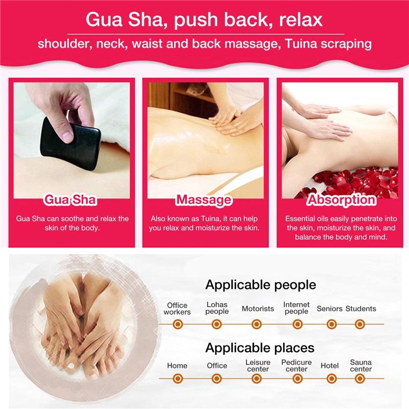 Полынь Имбирь Эфирное Масло Масло для Массажа Тела Снятие Стресса SPA Скребковая Терапия Эфирное Масло Массажер для Тела Уход за Телом