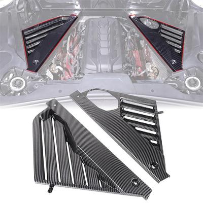 Накладка на панель моторного отсека под карбон для Chevy Corvette C8 2020-2024