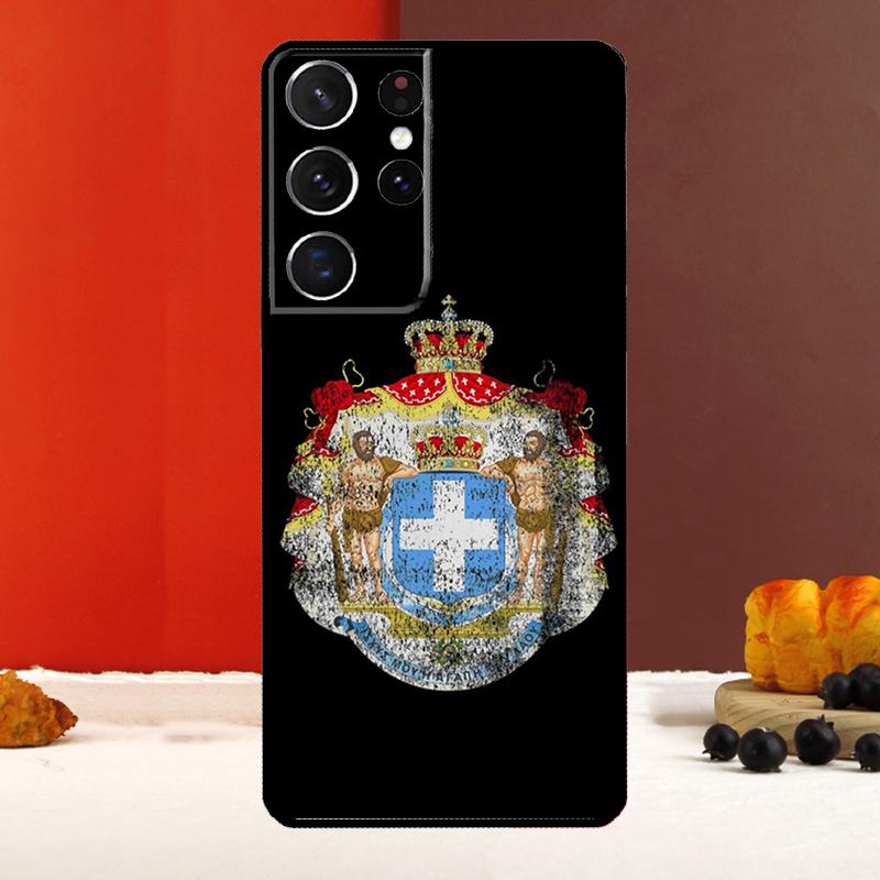 Греция Греческий флаг Чехол для Samsung Galaxy S23 S22 S21 Ultra Plus S20 FE Note 10 S9 S10 Plus Note 20 Ultra Чехол