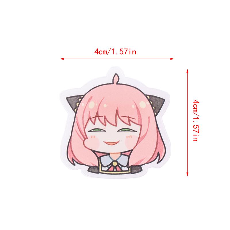 Значок с героями мультфильмов, аниме, шпион, семейная периферия, Арния, акриловая брошь, милое выражение, сумки для одежды, декоративная подвеска-паста