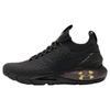 HOVR Phantom 2 Round Toe Lace-Up Fabric Mid-Top Running Shoes Men Running Shoes Black 3027023-500