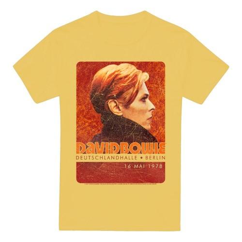 David Bowie Mens Stage Tour Berlin ´78 T-Shirt