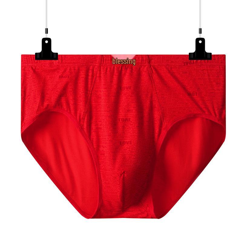 Полный мужчина Модальные мужские трусы средней посадки больших размеров свободного кроя - Весенне-летний стиль