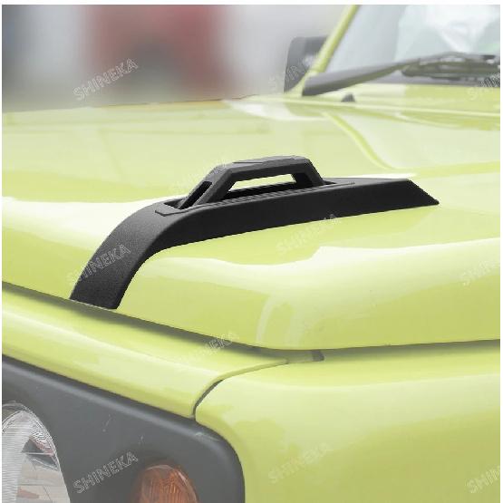 SHINEKA Декоративная накладка на капот автомобиля для Suzuki Jimny 2019 2020 2021 2022 2023 2024 2025 и далее Внешние аксессуары