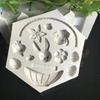 Форма ручной работы Пасхальный кролик 3D силиконовая яйцо цветок помадка шоколадная форма для торта аксессуары для выпечки аксессуары для украшения торта