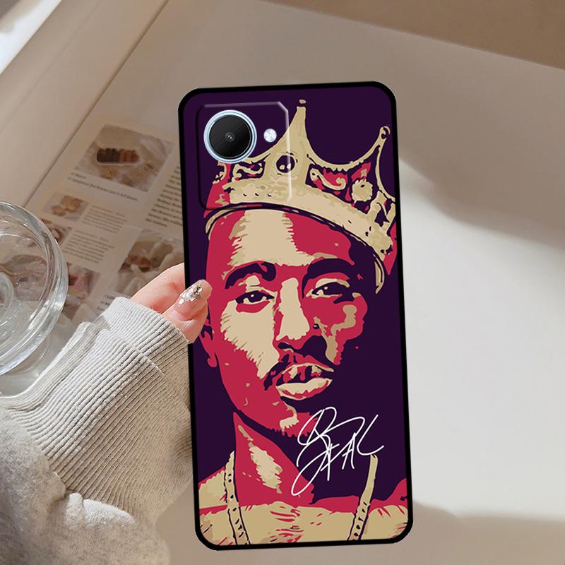 Чехол Tupac Shakur для Realme GT 7 Pro 5 GT 6 6T C67 C61 C55 C53 C51 C21Y C25S C75 10 11 12 13 14 Pro Plus