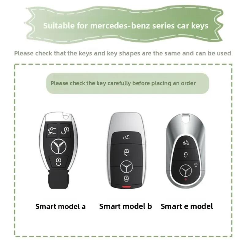 PEL5 TPU Key Fob Cover For Mercedes Benz A B C E S Class W204 W205 W212 W213 W176 GLC MAYBACH Keyless Soft Case