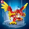 Нетоксичные Sembo Металлические War Greymon Аниме Строительные Блоки Фигурки Действия Модели Кирпичи Освещение Аниме Детская Модель Игрушка Кукла Подарки С Куклами