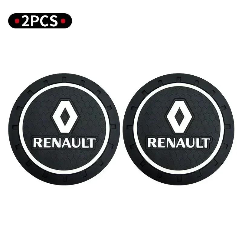 2026 Hot For Renault Hub Caps For Renault ZOE QM6 Austral Kardian Rafale Kangoo Arkana Clio Koleos Megane 1/2pcs New Car Water C