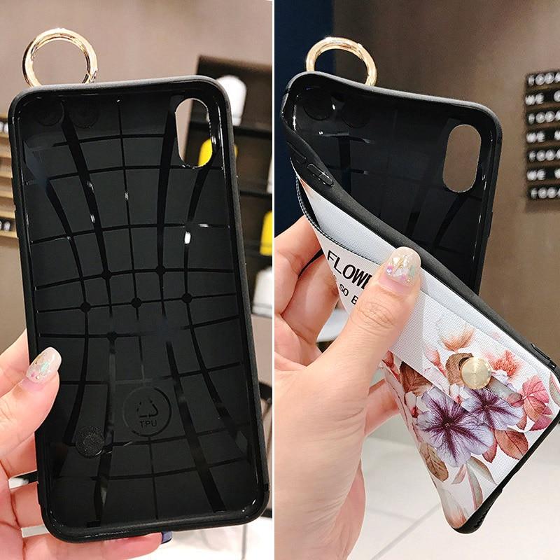 Чехол для Samsung Galaxy S9 S10 S20 FE S21 ultra A52 A51 A31 A12 A72 A32 A20 A21s A50 A70 A71 Note 20 plus, чехол-держатель для телефона с ремешком на запястье