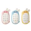 Baby Teether Simulation Mobile Phone 0-1 Year Old Children Music Phone Toy Early Education Educational Story Machine