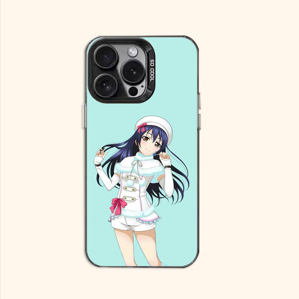 Аниме Милый Чехол U-Umi S-Sonoda для iPhone 11 12 13 14 15 16 17 Pro Max XS X XR