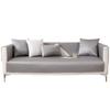 Ice Silk Sofa Cushion Summer Summer Summer Mat Cushion Non-Slip Leather Sofa Cover Cover Cloth Solid Color Seat Cushion