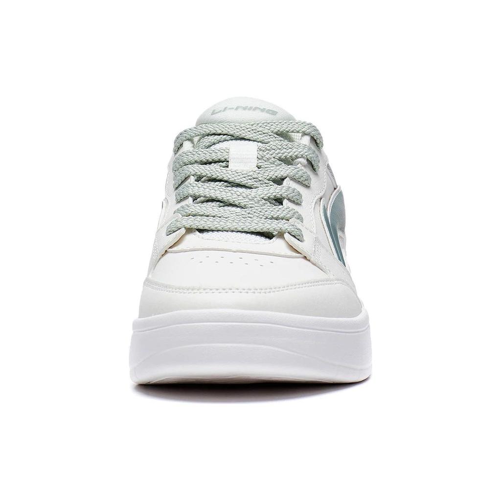 Li Ning Yuan Bao Versatile Casual Comfortable Thick Sole Height Increasing Shock Absorbing Non-Slip Wear-Resistant Low-Top Skate Shoes AGCT340-2