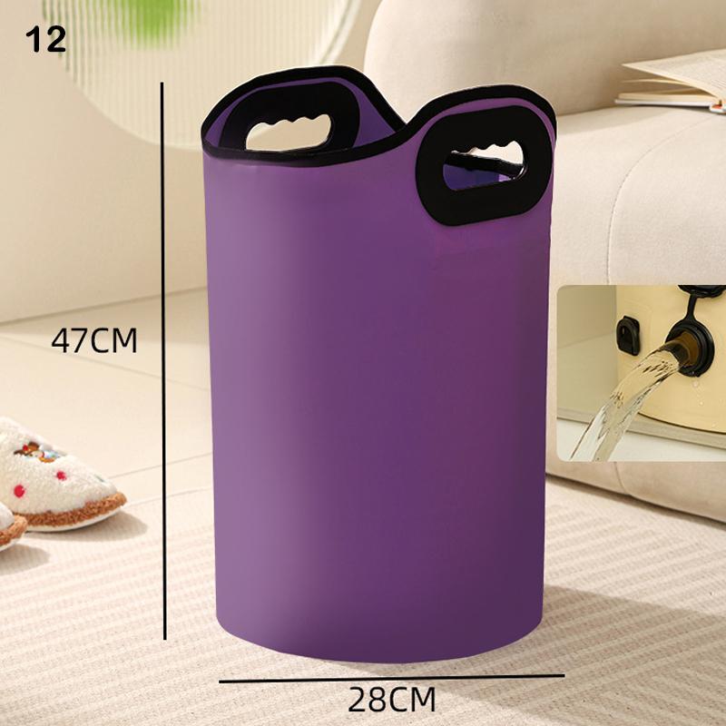 Портативная складная глубокая ванночка для ног, высокое ведро с сливом для домашнего спа, расслабления, путешествий, теплая ванночка для ухода за ногами