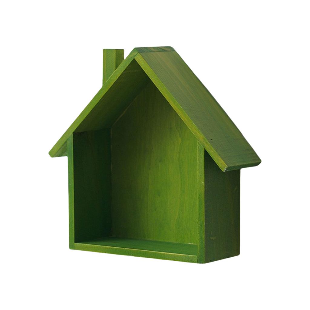 Small Houses Shelf Wood Materials Organizers Wall Mounted Designs for Home Decorative and Functional Storage Solution