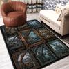 Industrial Machinery Dreams Pattern Rug Floor Mat for Living Room or Bedroom Soft and Comfortable Carpet a Gift for Birthday and Holiday.