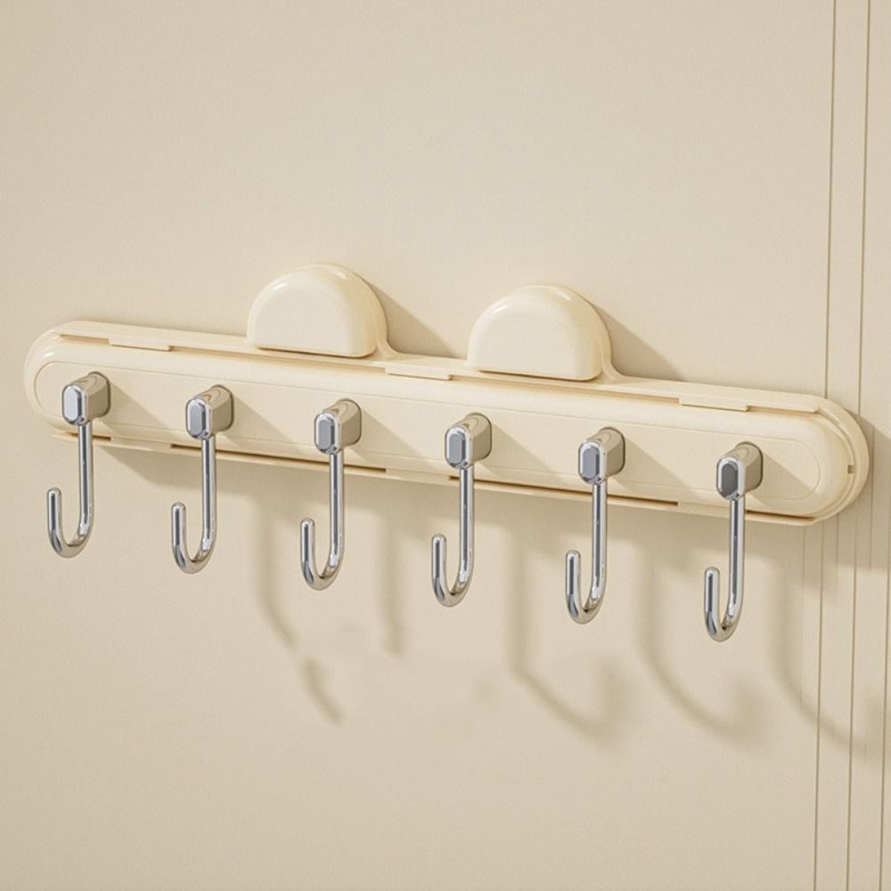 Punch-free Suction Cup Stretch Hook Wall-mounted Expansion Gap Hook Sticky Hook Coat Hanger