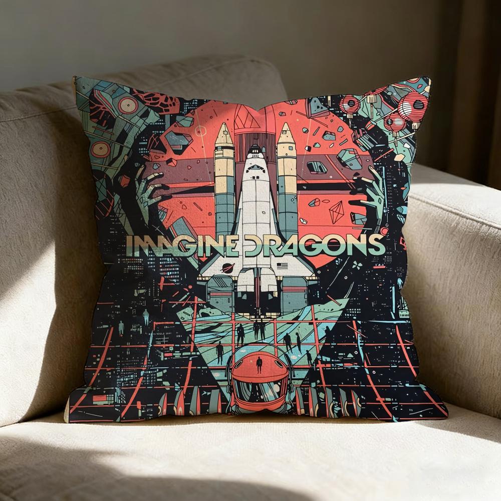Iimagine Rapper Dragons Pillow Case Pillowcase Doublesided Printed Sofa Cushion Bedroom Headboard Pillow