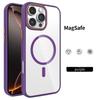 Luxury Transparent MagSafe Case for iPhone 16/15/14 Plus/13/12/11 Pro Max | Color Bumper, Shockproof & Wireless Charging Cover