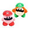 Adorable Kirby Waddle Dee Plush Doll With Mario Luigi Hat For Kids Gift Pendant