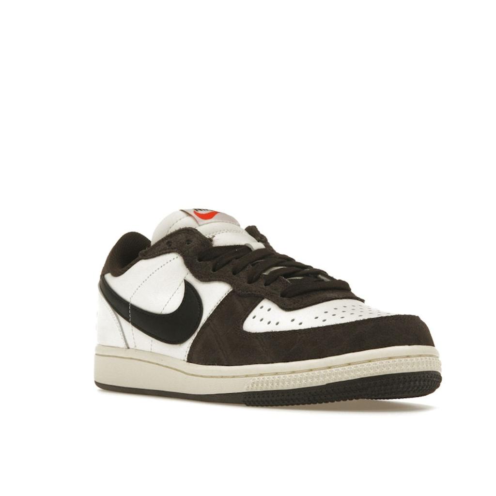 Nike Кроссовки унисекс Terminator Low Velvet Brown Croc Black Sail Coconut-Milk FN7815-200