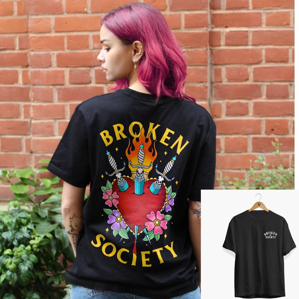 Good Boys Tattoo Art Retro Style Casual TShirt Unisexs and Womens Luxury Brand Top