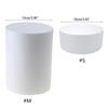 Round Foam Cake Dummy Smooth Polystyrene Foam Decoration Icing Sugarcraft Fake New Reusable for Multiple Projects