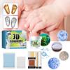 DIY 3D Hand Foot Print Craft Set Hand Casting Kit Hand Mold Kit Create Personalized Memory for Wedding, Anniversary