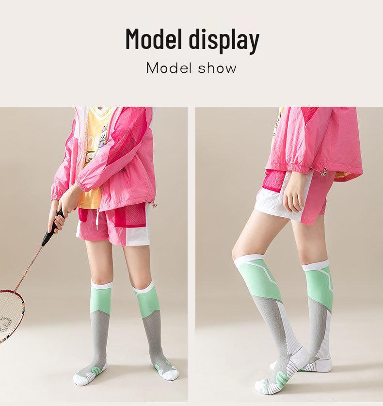 Meikes Youth Compression Calf Socks: Fashionable, Stylish, and Comfortable for Running and Sports