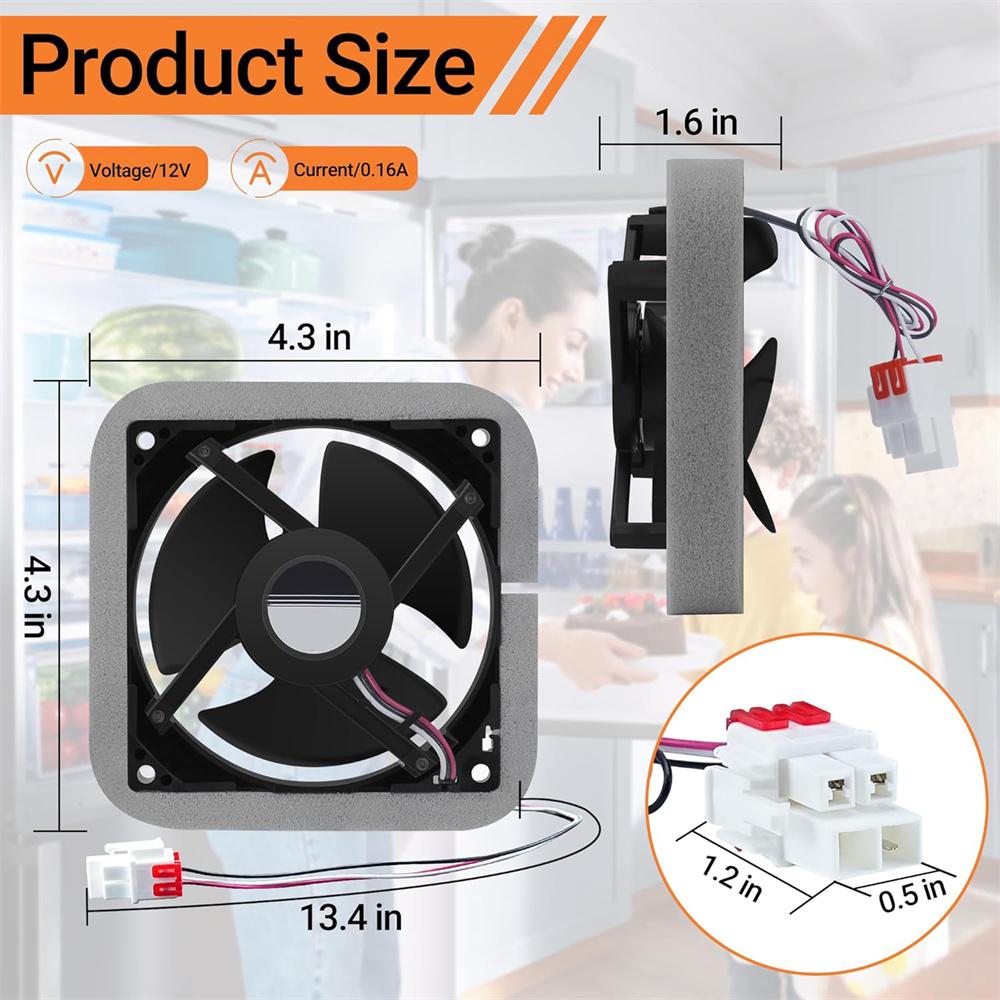DA81-06013A Мотор вентилятора испарителя холодильника для Samsung DA31-00287A