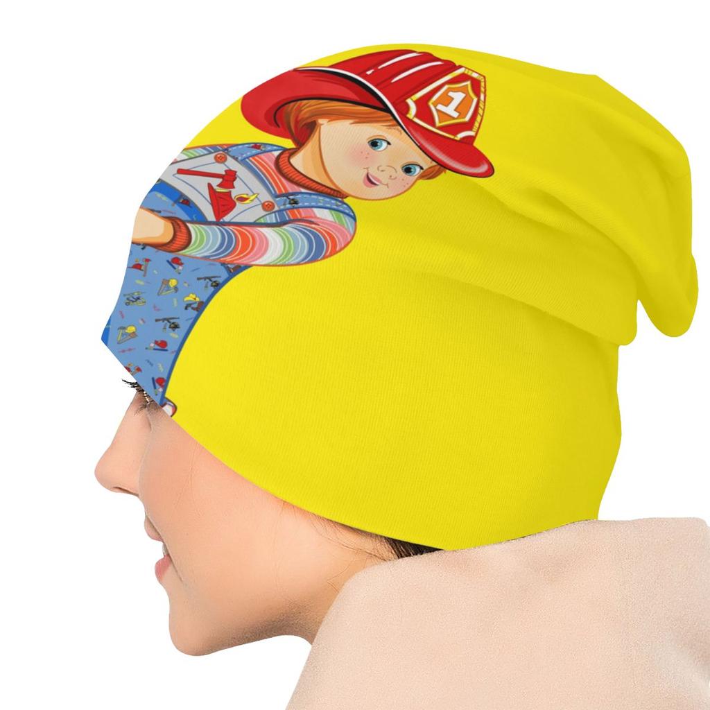 Детские игры шапка-бини Good Guys вязаная шапка женская унисекс хип-хоп Чаки пожарный фильм теплые зимние шапочки Skullies шапка для лыж