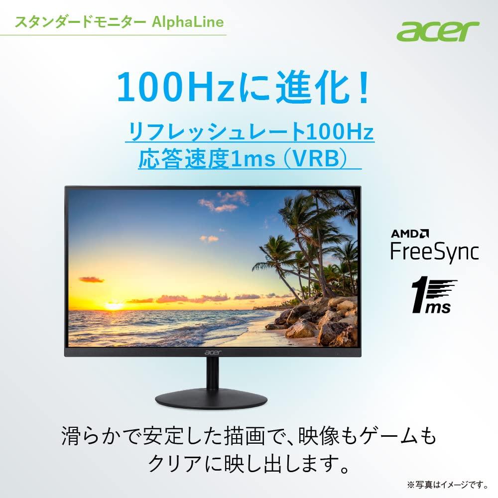 Стандартный монитор Acer 27 дюймов IPS Matte Full HD 100 Гц 1 мс HDMI Mini VESA совместимый динамик Разъем для наушников AMD FreeSync SA272Ebmix D-Sub15