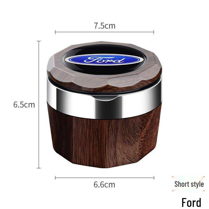 Ford Raptor Bronco Высокоогнестойкая Светящаяся Крышка Пепельницы для Салона Автомобиля