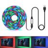 Водонепроницаемый USB 5V светодиодный ночник RGB светодиодная лента лампа 2835 диодная лента для игровой комнаты ТВ компьютер ПК монитор подсветка украшение