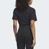 Adidas Yoga T Shirts Women's Black Crew Neck Moderate HS8115