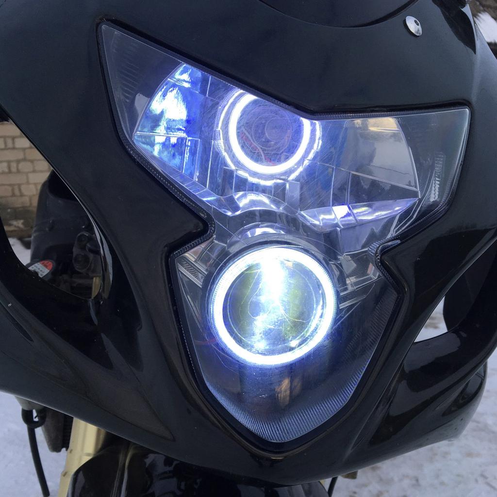 30-120mm LED Angel Eyes Bulb Halo Ring Lamp Car Daytime Running Light DRL Fog Light DC12V Styling Light Decorative Lights