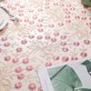 Lace Tablecloth Double-Layer Mesh Embroidery Hollow Table Cloth Coffee Table Cover Towel Small Fresh Tablecloth