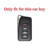 Leather Car Remote Key Case Cover for Lexus Nx200 Nx300h Rx 350 450h Es350 Gs Is Ls Gs Rc F 2014 2015 2016 4 Buttons Accessories