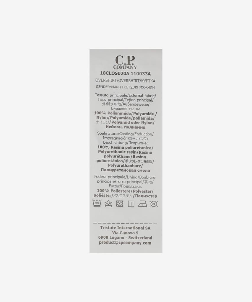Куртка-рубашка CP Company Metropolis Pertex - Черный / 18Clos020A110033A999