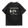 Tears For Fears Группа Классический Стиль Короткий Рукав Черная Футболка S XL винтажный Стильный Топ Для Повседневной Носки Повседневный
