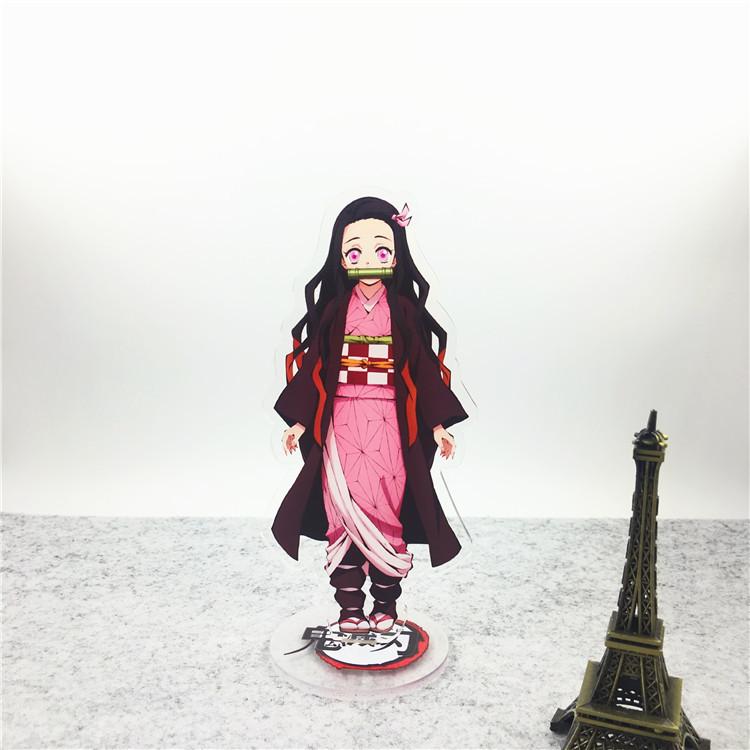 Акриловая подставка с изображением Танджиро и персонажей из «Истребителя демонов» — Идеально для украшения стола и в качестве подарка