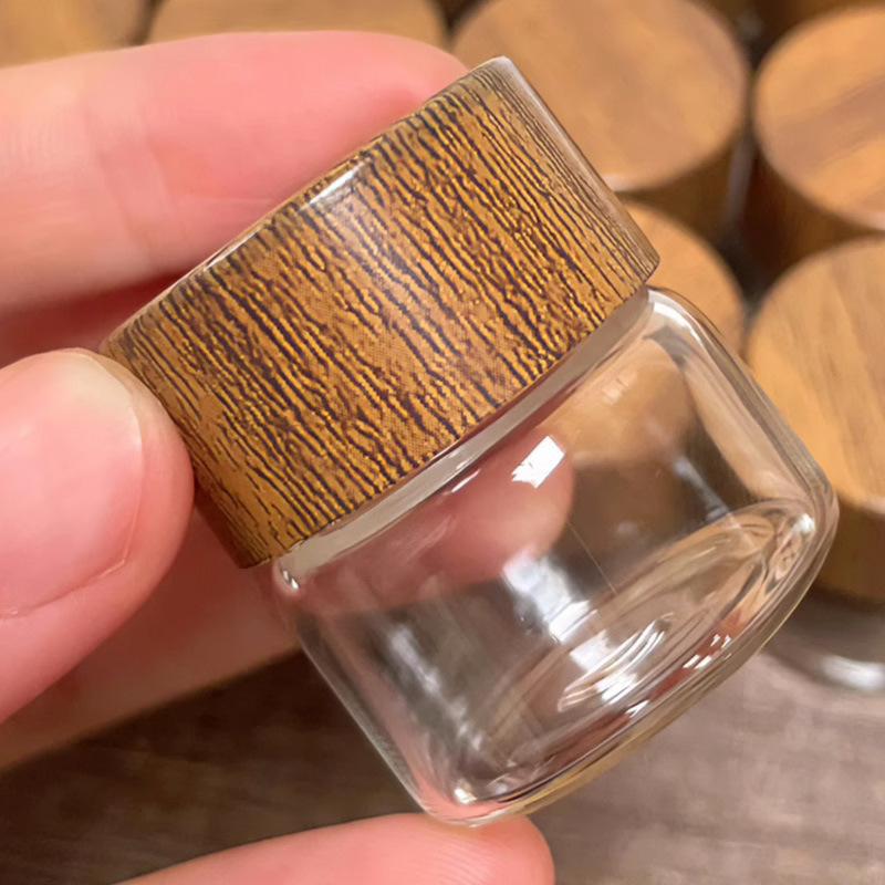 3/6 шт. Мини-стеклянные бутылочки-дозаторы - Унцовые портативные контейнеры, Подходят для путешествий, пикников, кемпинга и использования на кухне