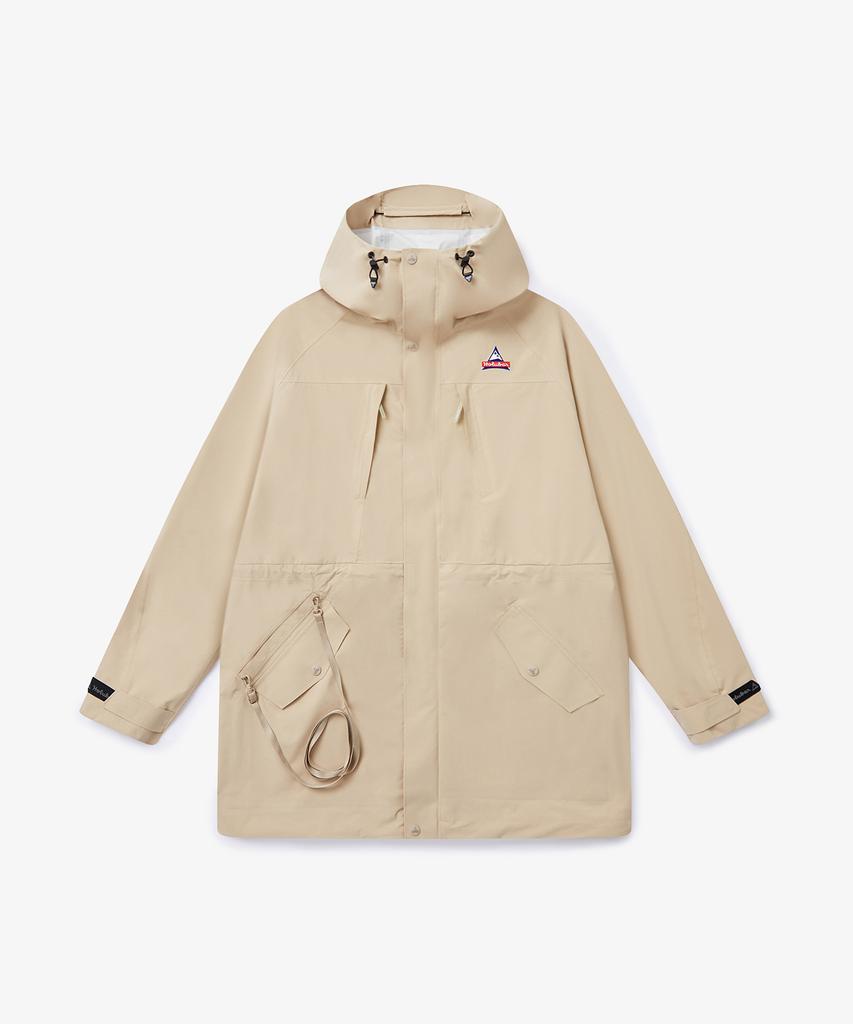 Holubar Eiber 2.5L Rain Jacket Beige