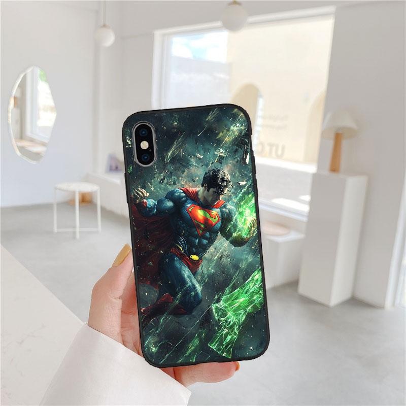 Мягкий чехол HK67 Супермен для телефонов OPPO A40 A60 A80 A15 A16 A16K A12 A17 A17K A54 A54S A53 A53S A55 A56 A57 A98 F23