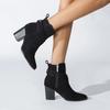 Ankle Boots For Women New Fashion Woman Autumn Pointed Toe High Heels Zipper Pumps Female Short Booties