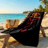 Manchester Customize Your Name Beach Towel Super Soft & Absorbent Portable for SwimmingBeachCamping Travel Beach AccessoriesGym