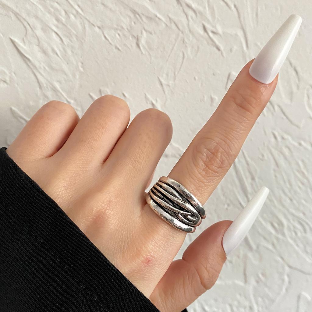 Кольцо в стиле ретро с синей совой, кольцо в форме сердца с бабочкой, со смайликом, модное трендовое кольцо, кольцо в стиле панк, стиль хип-хоп