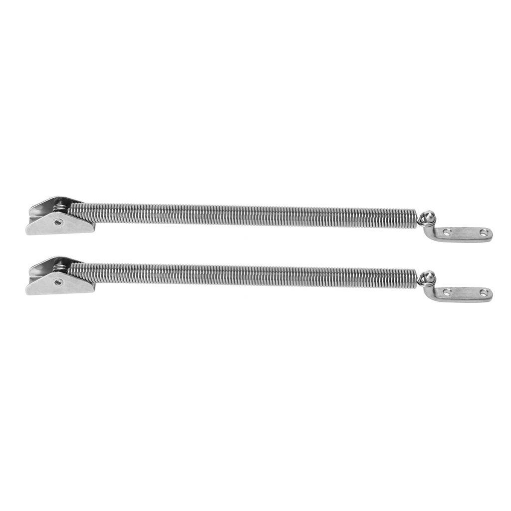 2 Pcs Spring Hatch Holder 320mm Length Heavy Duty Stainless Steel High Strength Hatch Lid Support Spring Holder